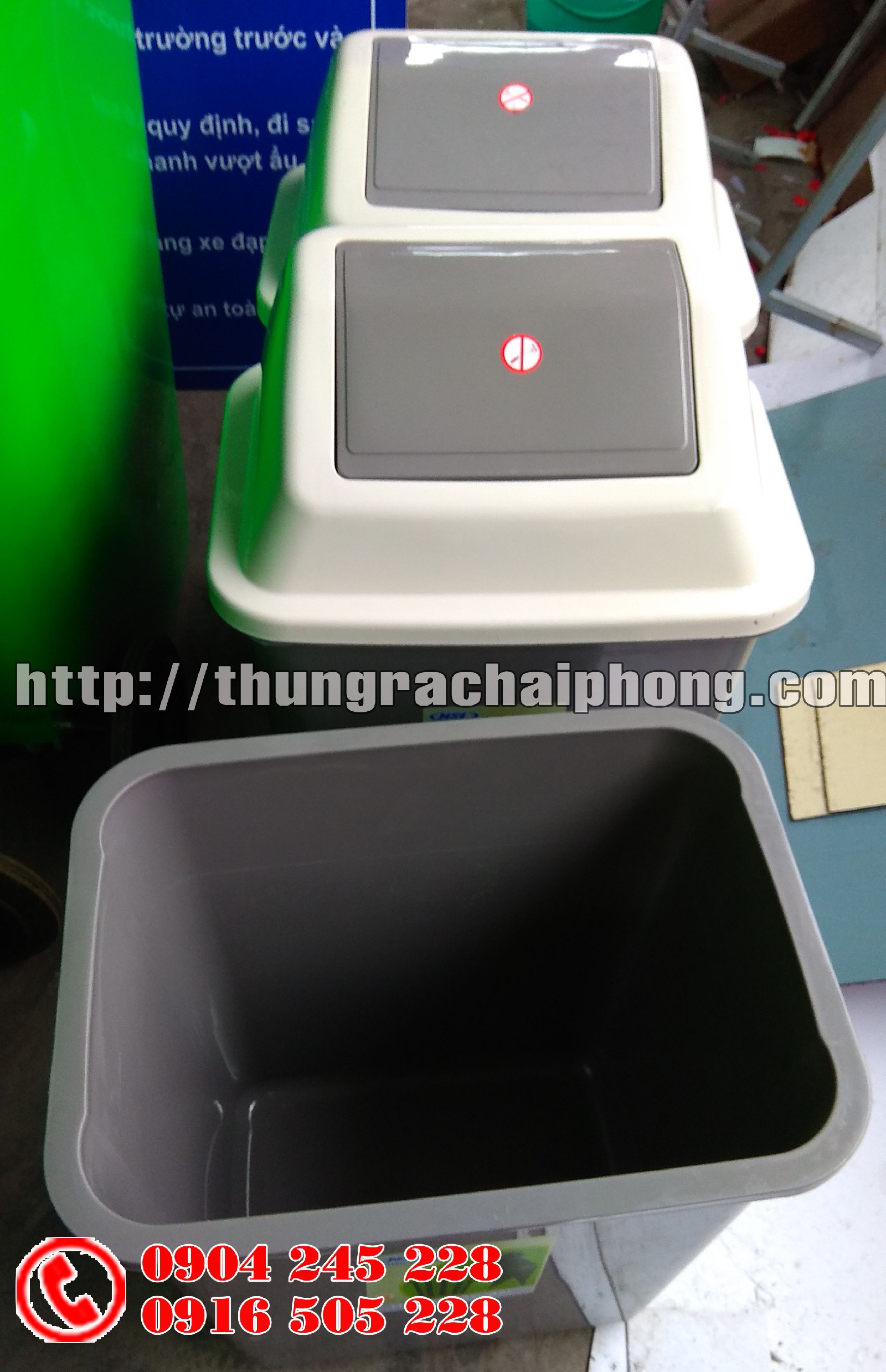 bán thùng rác nhựa tại hải phòng